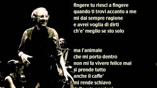 Franco Battiato  Lanimale  Base musicale con testo [upl. by Eniad]