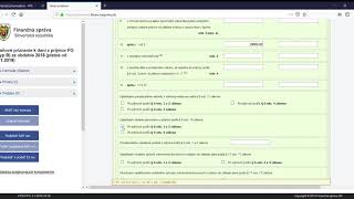 Ako vyplniť a podať daňové priznanie za rok 2018 elektronicky online [upl. by Gentes]