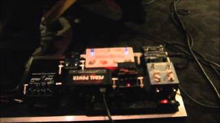 Jorgen Carlsson talking about his Pedal Board with Carl Martin Effects [upl. by Orbadiah]