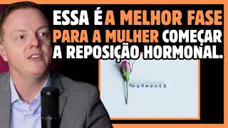 Médico Explica Sobre Menopausa Climatério e Reposição Hormonal  ouzze cast cortes [upl. by Bentlee23]