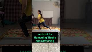 Day161 Hamstring Thighs and Stretching hamstringsworkout mestruggler51 myweightlosschallenge [upl. by Calisa]