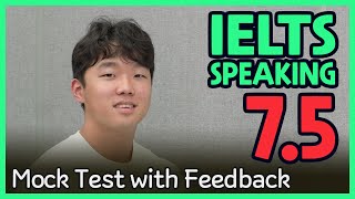 IELTS Speaking Band 75 Mock Test with Feedback [upl. by Balthazar]