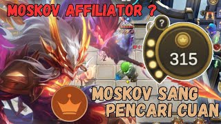 MOSKOV PRINCE SANG PENCARI CUAN DUIT  MLBB MAGIC CHESS INDONESIA magicchess mobilelegends [upl. by Hedvig]