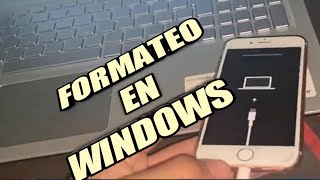 FORMATEAR TU IPHONE CON WINDOWS [upl. by Ayekahs458]