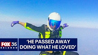 Wife of skydiver who fell to death in Florida shares story of his incredible life [upl. by Asyar]