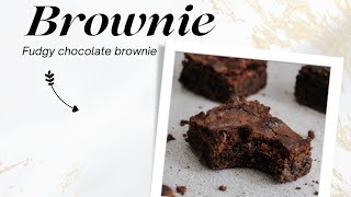 Brownie Recipe in Tamil Fudgy 🍫Chocolate Brownies Recipe  how to make brownies from scratch [upl. by Enened]