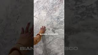 Bianco Damasco Quartzite is it 💎 interiordesign toronto quartzite homedecor naturalstone [upl. by Icyaj252]