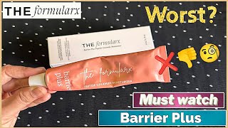 The Formularx Barrier Plus Ceramide Peptide Moisturiser Review  Barrier repair cream review [upl. by Nashner]