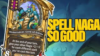 This New Naga Combo Is So Good  Dogdog Hearthstone Battlegrounds [upl. by Hawken]