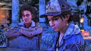 Louis Asks Clementine if She Had a Boyfriend Telltale Walking Dead Final Season 4 [upl. by Ellennej]