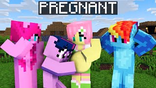 Fluttershy Pregnant In Minecraft [upl. by Nednarb489]