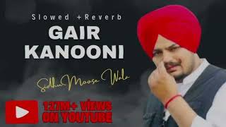 Gair Kanooni yaar mere Sidhu moose Wala top song [upl. by Aonehc]