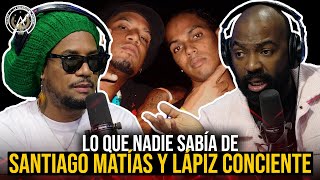 ENTREVISTA VAKERO LA HISTORIA JAMAS CONTADA DE LÁPIZ CONCIENTE Y SANTIAGO MATÍAS ALOFOKE [upl. by Ateloiv]