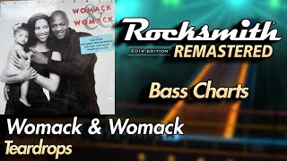 Womack and Womack  Teardrops  Rocksmith® 2014 Edition  Bass Chart [upl. by Haik942]