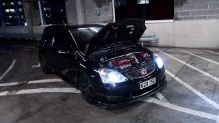 CRAZY Honda Civic TYPE R EP3 My First Drive in a VTEC [upl. by Pessa]