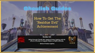 Residue Evil  Achievement Guide  Mythic Sanguine Depths  Shadowlands WoW [upl. by Hooker]