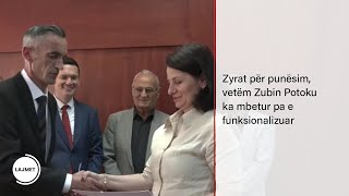 Zyrat për punësim vetëm Zubin Potoku ka mbetur pa e funksionalizuar [upl. by Luapnhoj]