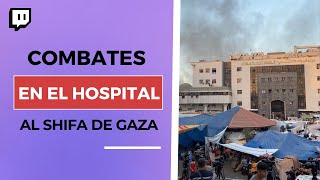 ISRAEL a punto de CERCAR por completo la ciudad de GAZA  COMBATES cerca del hospital AL SHIFA [upl. by Udelle]