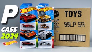 Unboxing Hot Wheels 2024  P Case [upl. by Dinse206]