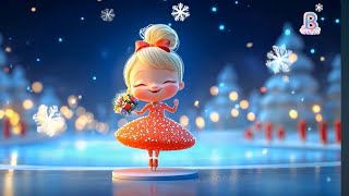 Baby dances on the ice  Song for babies  Kids music vidéo [upl. by Suez]