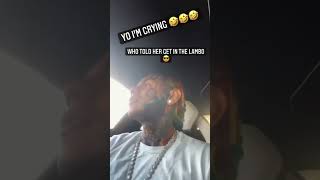 Tekashi 6ix9ine scared his mum in his Lambo😂👀 lamborghini tekashi69 tekashi shorts 6ix9ine [upl. by Igenia]