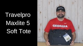 TRAVELPRO MAXLITE 5 SOFT TOTE [upl. by Hamo727]