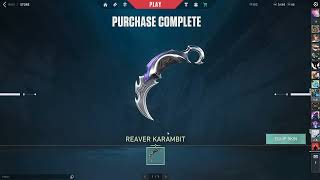 I bought the best knife REAVER KARAMBIT [upl. by Svetlana]