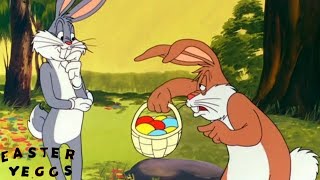 Easter Yeggs 1947 Looney Tunes Bugs Bunny Cartoon Short Film  Review [upl. by Amyaj]