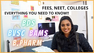 7 Points To Help Choose between BDS  BAMS  BVSc  BPharm  Everything You NEED  Divya Giridharan [upl. by Jeuz]