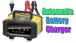 Top 4 Best Automatic Battery Charger Review 2024 [upl. by Lotta]