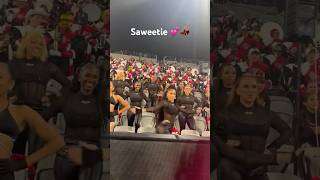 SAWEETIE FOR SDSU HOMECOMING 💃🏼🤸 saweetie homecoming youtubeshorts dance [upl. by Erdeid]