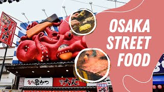 OSAKAs best STREET FOOD Dotonbori 大阪  Nightlife amp Travel Tips while you in Japan 🇯🇵 [upl. by Nevi]