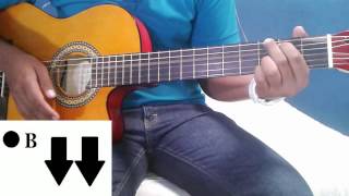 como tocar PONGAMONOS DE ACUERDO JULION ALVAREZ TUTORIAL GUITARRA GUICHO [upl. by Huxley]