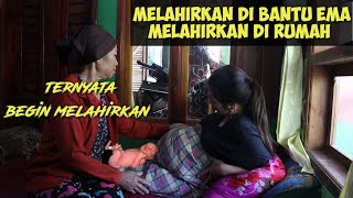 melahirkan di bantu emak melahirkan di rumah [upl. by Rickart358]