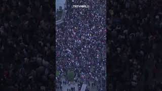 Thousands gathered in Walthamstow London to counter planned farright demonstration [upl. by Rebhun]