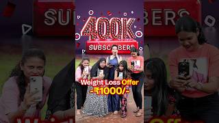 Celebrate 400K Subscribers with Our Exclusive Offer  Indian Weight Loss Diet by Richa [upl. by Joh]