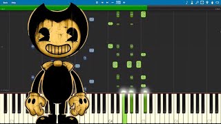 Bendy and the Ink Machine Song  Cant Be Erased Big Band Version  Piano Tutorial  JT Music [upl. by Jackqueline]