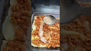 Ajj Maine lasagna bana ya food animefoodie recipe minivlog foodmusic tofubeats dagashi [upl. by Notserk450]