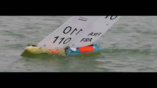 French Championship RC Sailboat IOM  La Ganguise 18 Mai 2023  Race 1 [upl. by Annairam129]