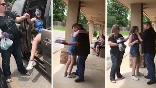 Teenager Reunited With Dad After 13 Years [upl. by Chaworth533]