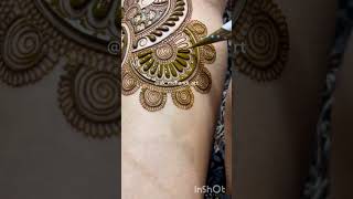 Modap mehandi disine for front handmehandi hennadesign wedding youtubeshorts [upl. by Repsaj]