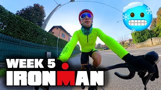 Nuoto bici e corsa con domenicogreselin   Road To Ironman W4 [upl. by Hurlee96]