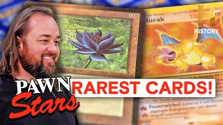 Pawn Stars SUPER RARE EPIC CARD COLLECTIONS Mega Compilation [upl. by Vandervelde]