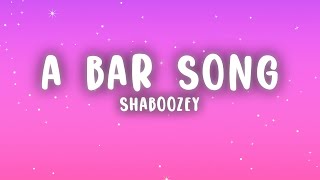 Shaboozey  A Bar Song Tipsy Lyrics [upl. by Nnylsoj]