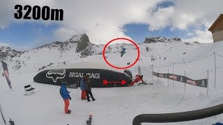 Backflip auf 3200m Höhe  VLOG 12  Skiurlaub Frankreich  Max Moreno [upl. by Ivatts]