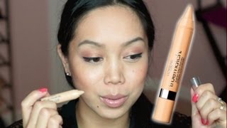 NEW Loreal super blendable concealer crayon First Impression Review  itsjudytime [upl. by Cirre846]