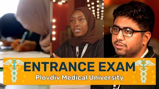 Entrance Exam In Plovdiv Medical University  2022  Students Reviews Ep 10 [upl. by Airdnahc]