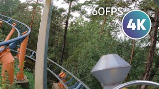 Godiståget  Kolmården 4K 60fps Onride POV [upl. by Llohcin]