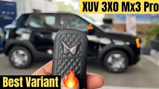 Mahindra XUV 3X0 MX3 Pro Automatic  Price Features amp Detailed Review in Hindi dcarsinfo [upl. by Aneladgam439]