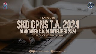 Live Score Minggu 27 Oktober 2024  SKD CPNS TA 2024  SESI 1 [upl. by Eltsyrc869]